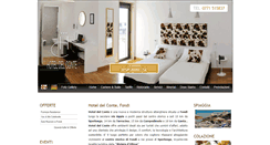 Desktop Screenshot of hoteldelconte.it